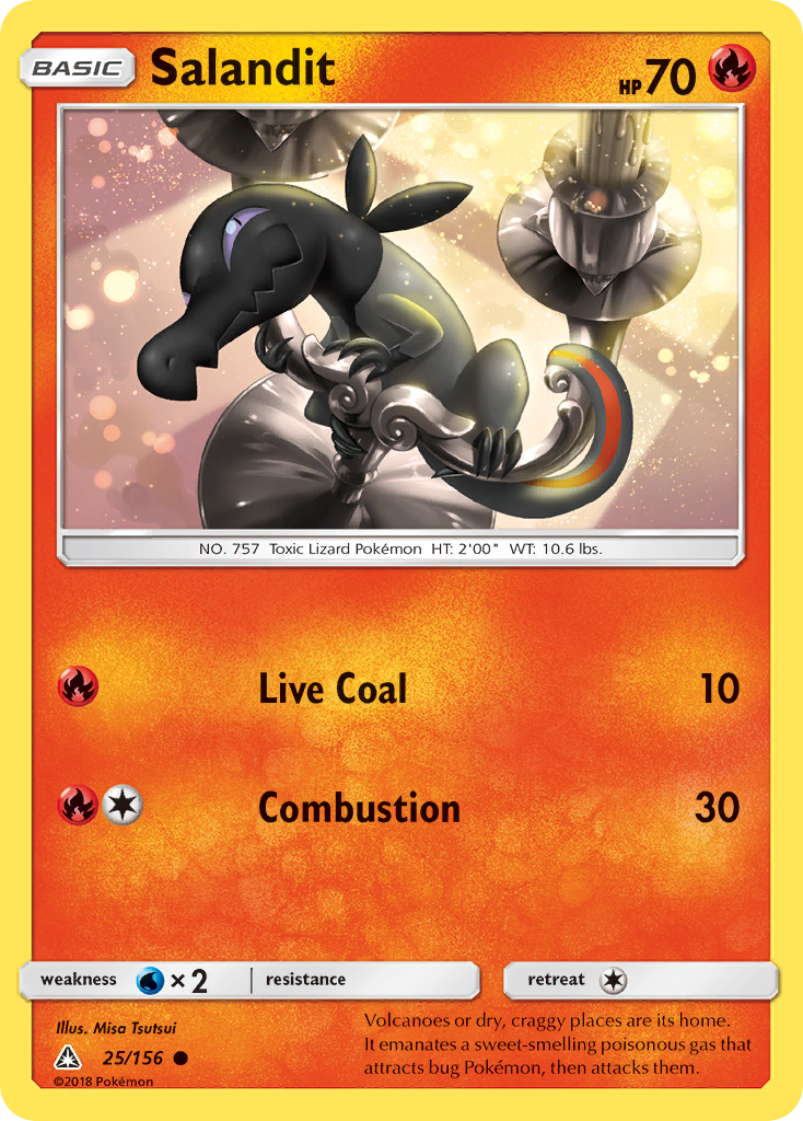 Salandit (25/156) [Sun & Moon: Ultra Prism] | Silver Goblin