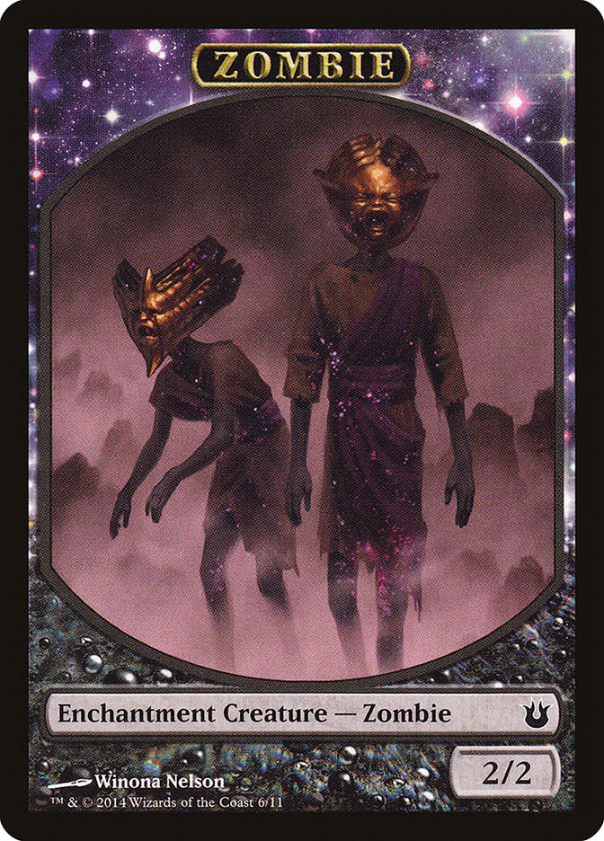 Zombie Token [Born of the Gods Tokens] | Silver Goblin