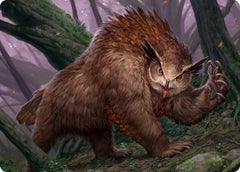 Owlbear Art Card [Dungeons & Dragons: Adventures in the Forgotten Realms Art Series] | Silver Goblin