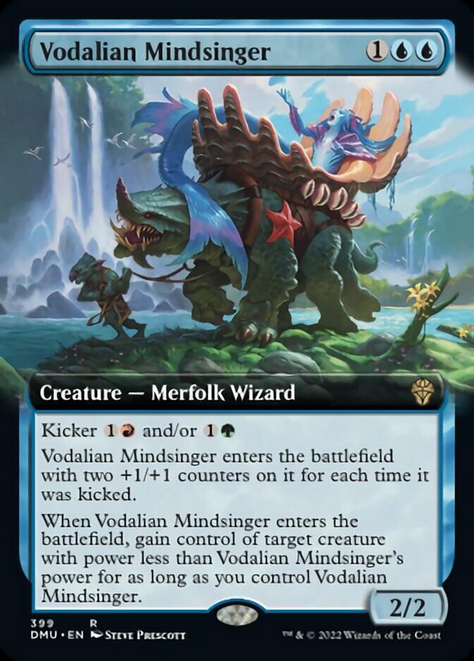 Vodalian Mindsinger (Extended Art) [Dominaria United] | Silver Goblin