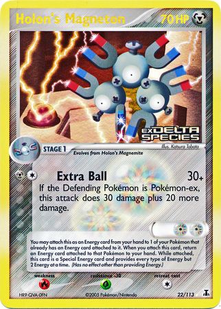 Holon's Magneton (22/113) (Stamped) [EX: Delta Species] | Silver Goblin