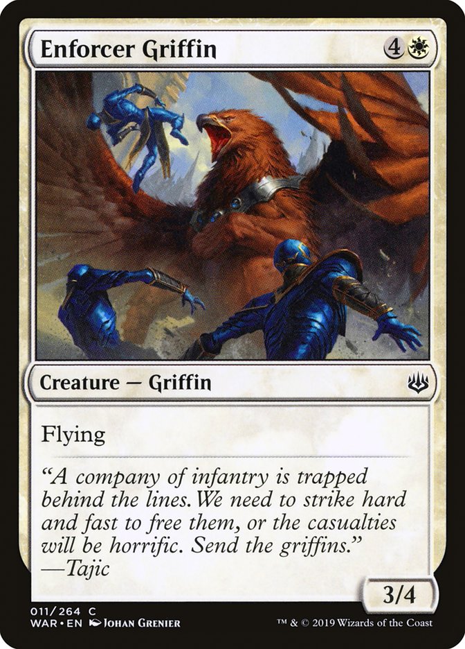 Enforcer Griffin [War of the Spark] | Silver Goblin