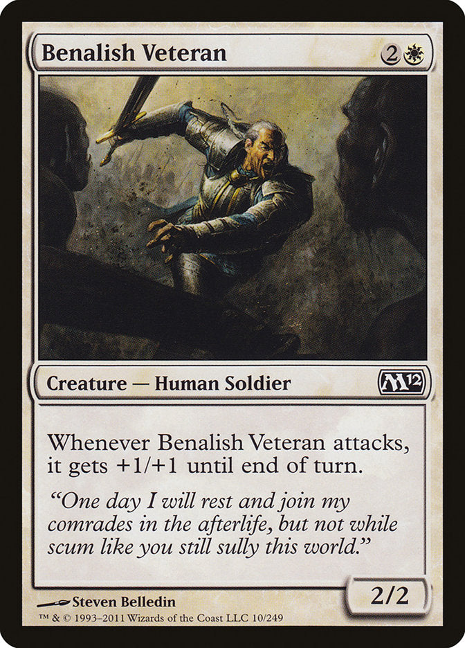 Benalish Veteran [Magic 2012] | Silver Goblin