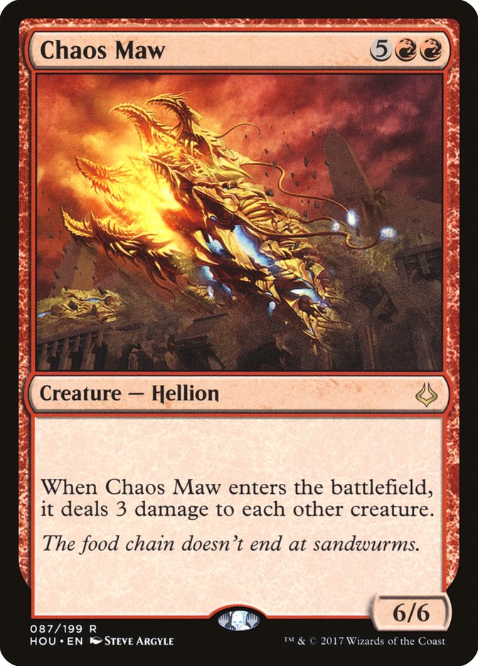 Chaos Maw [Hour of Devastation] | Silver Goblin
