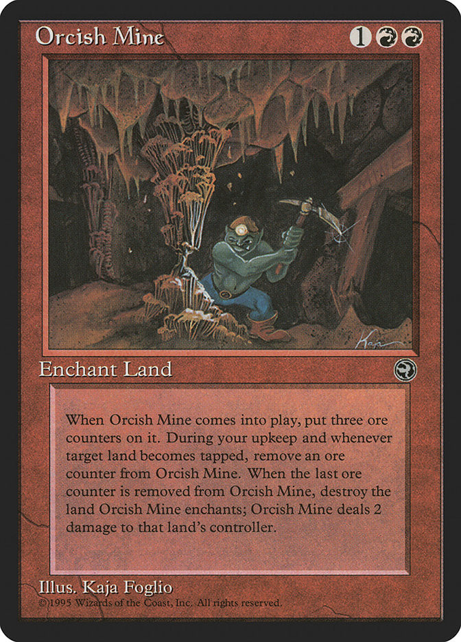 Orcish Mine [Homelands] | Silver Goblin