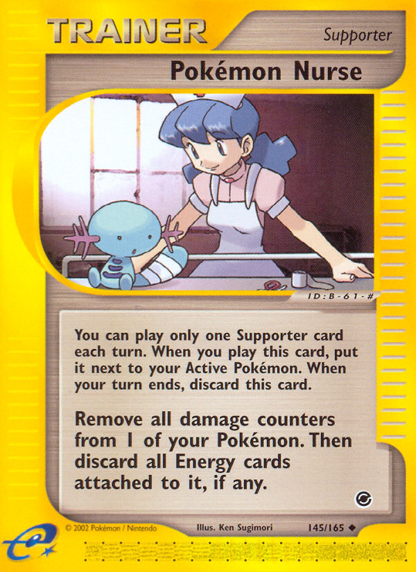 Pokemon Nurse (145/165) [Expedition: Base Set] | Silver Goblin