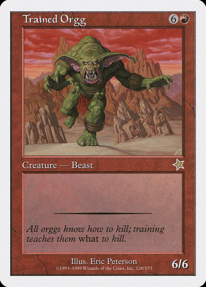 Trained Orgg [Starter 1999] | Silver Goblin