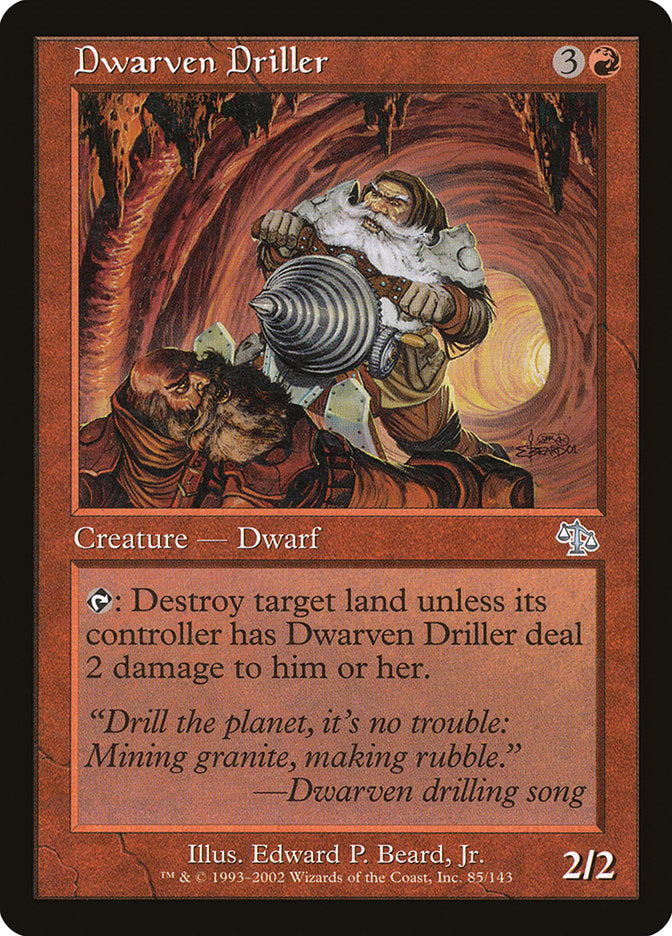 Dwarven Driller [Judgment] | Silver Goblin