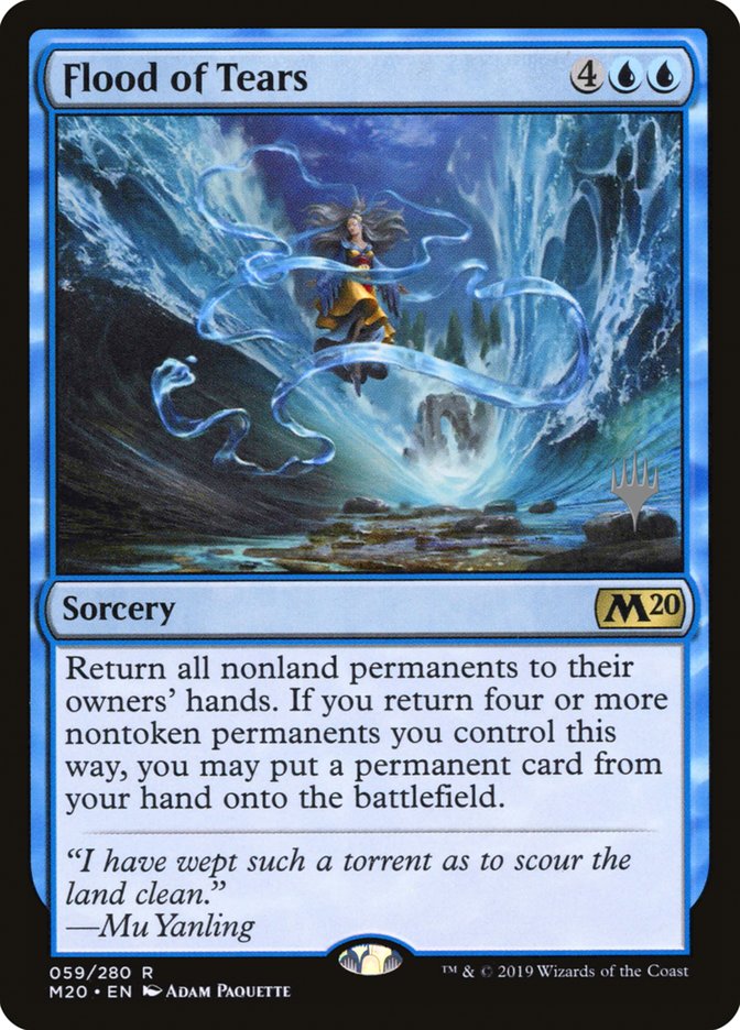 Flood of Tears (Promo Pack) [Core Set 2020 Promos] | Silver Goblin