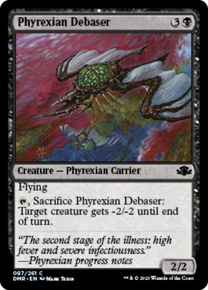 Phyrexian Debaser [Dominaria Remastered] | Silver Goblin