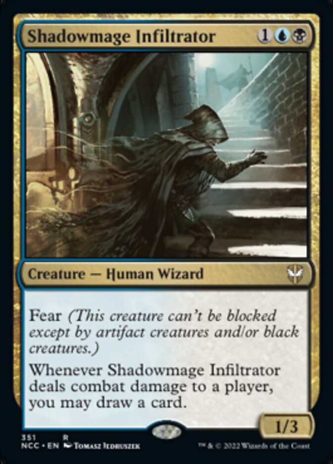 Shadowmage Infiltrator [Streets of New Capenna Commander] | Silver Goblin