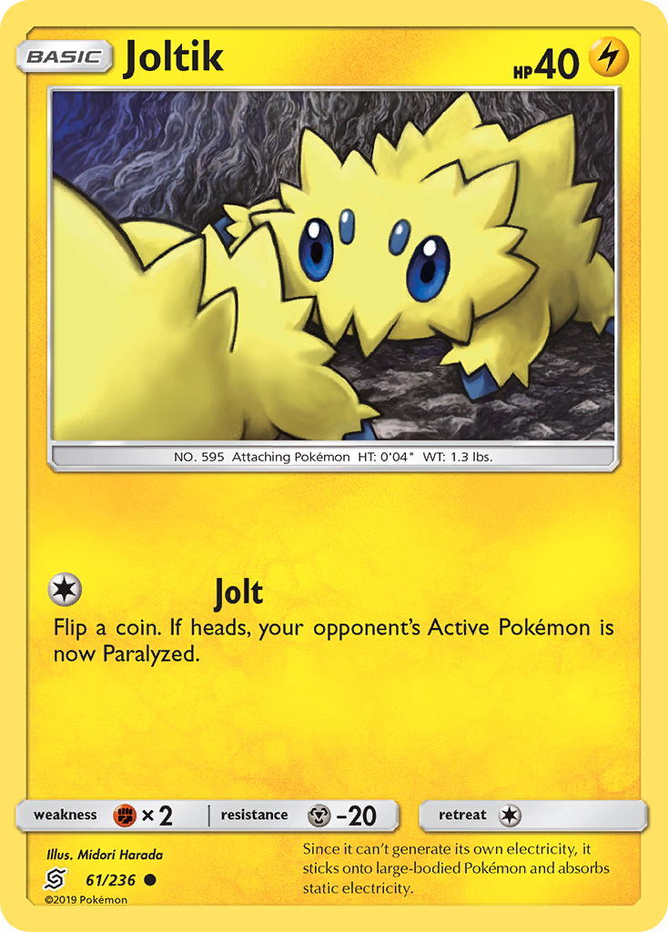 Joltik (61/236) [Sun & Moon: Unified Minds] | Silver Goblin