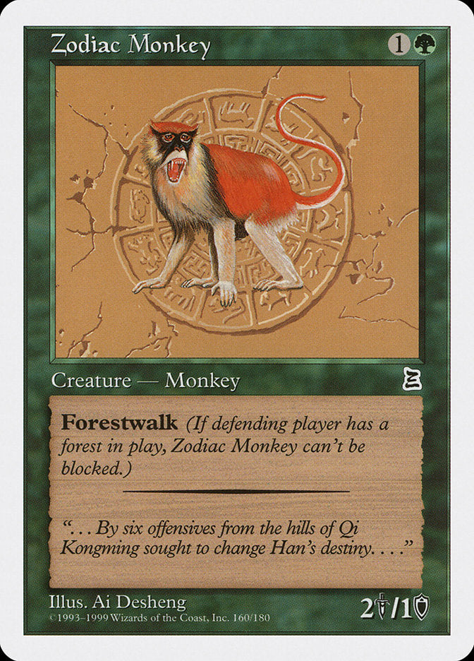 Zodiac Monkey [Portal Three Kingdoms] | Silver Goblin