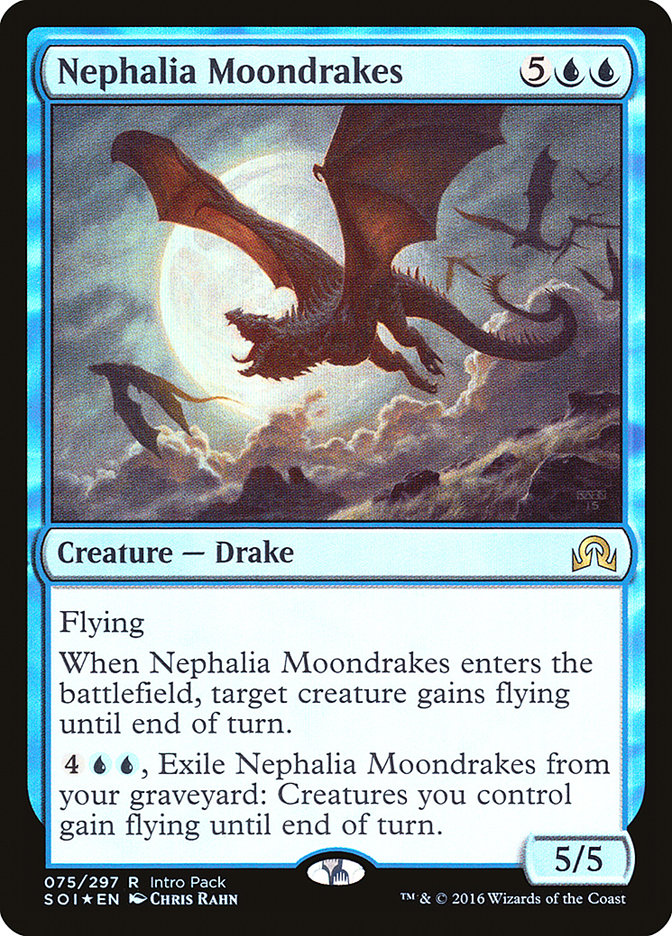 Nephalia Moondrakes (Intro Pack) [Shadows over Innistrad Promos] | Silver Goblin