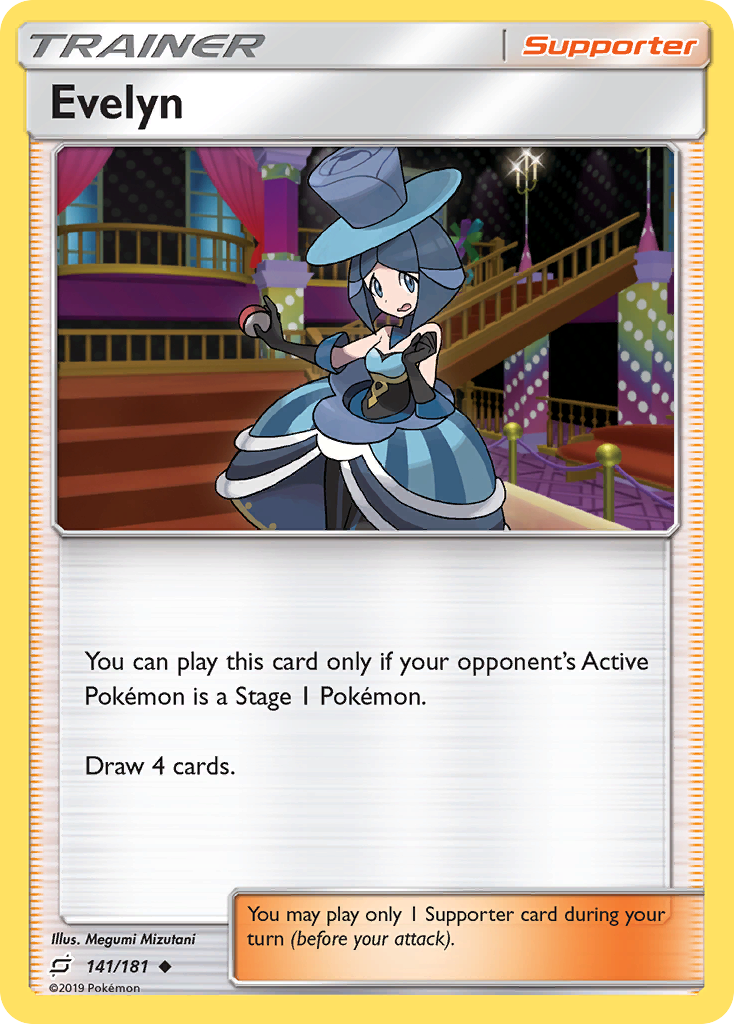 Evelyn (141/181) [Sun & Moon: Team Up] | Silver Goblin