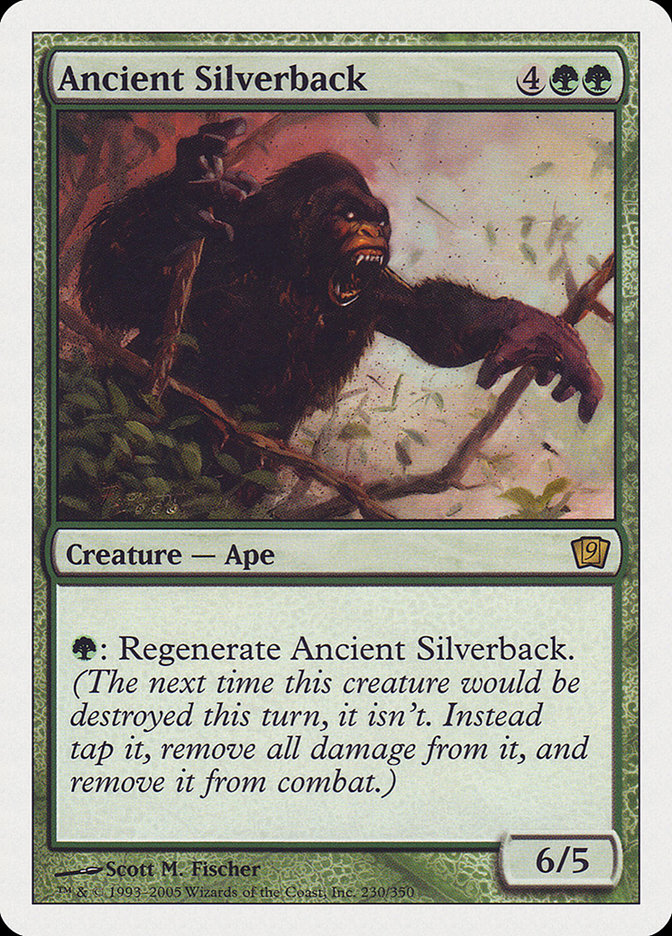 Ancient Silverback [Ninth Edition] | Silver Goblin