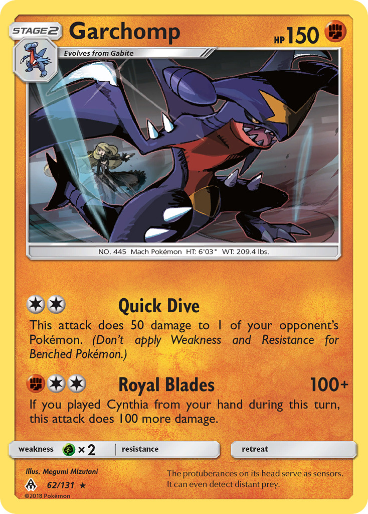 Garchomp (62/131) [Sun & Moon: Forbidden Light] | Silver Goblin