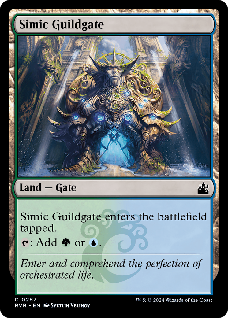 Simic Guildgate [Ravnica Remastered] | Silver Goblin