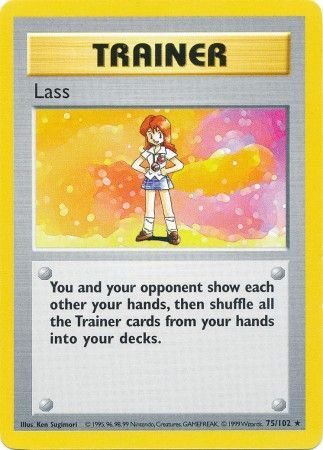 Lass (75/102) [Base Set Shadowless Unlimited] | Silver Goblin