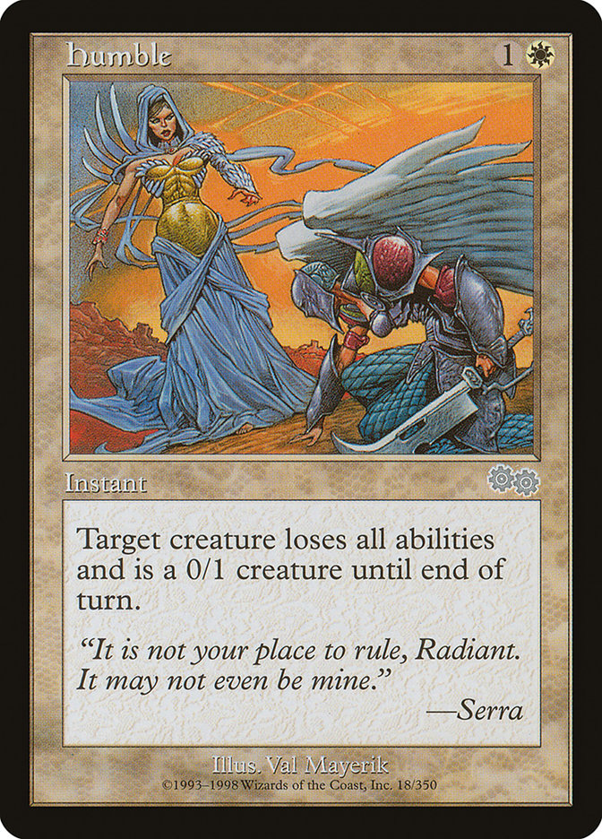 Humble [Urza's Saga] | Silver Goblin