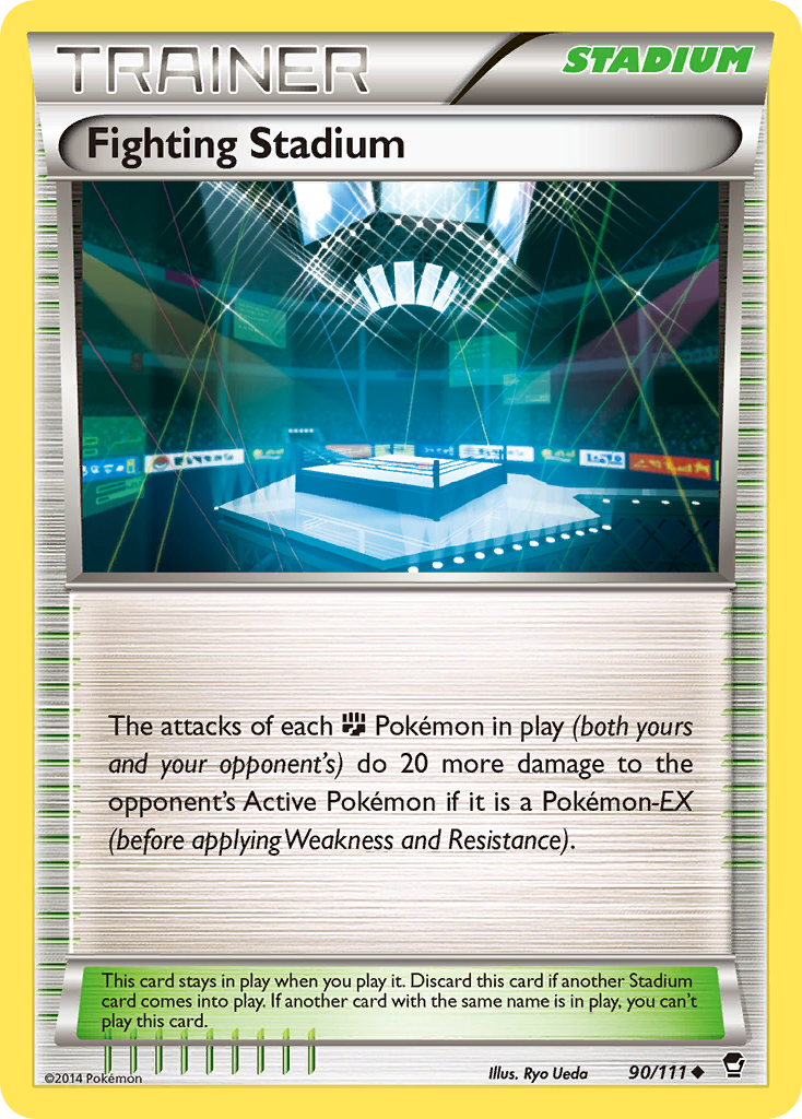 Fighting Stadium (90/111) [XY: Furious Fists] | Silver Goblin