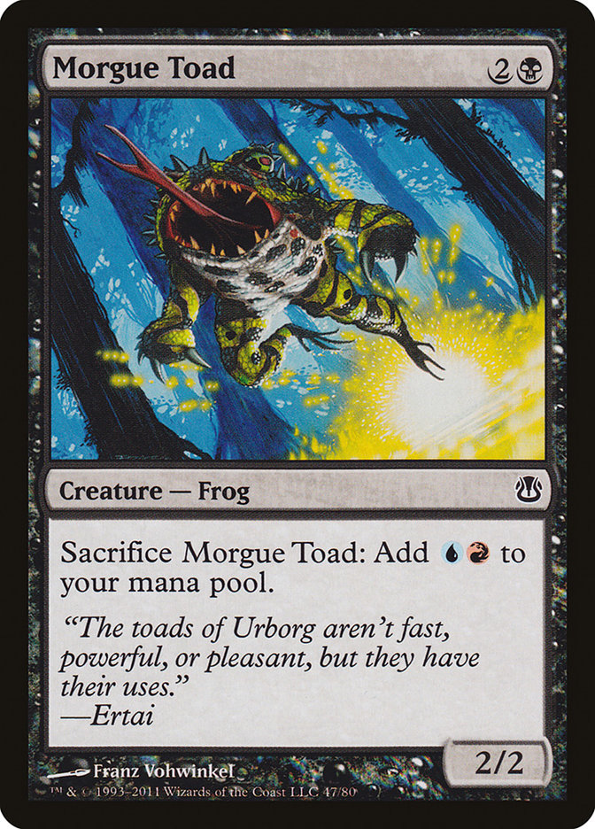 Morgue Toad [Duel Decks: Ajani vs. Nicol Bolas] | Silver Goblin