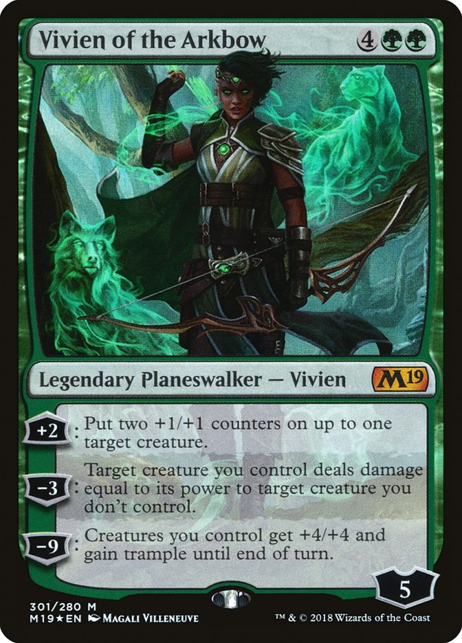 Vivien of the Arkbow [Core Set 2019] | Silver Goblin