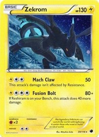 Zekrom (39/116) (Cosmos Holo) [Black & White: Plasma Freeze] | Silver Goblin