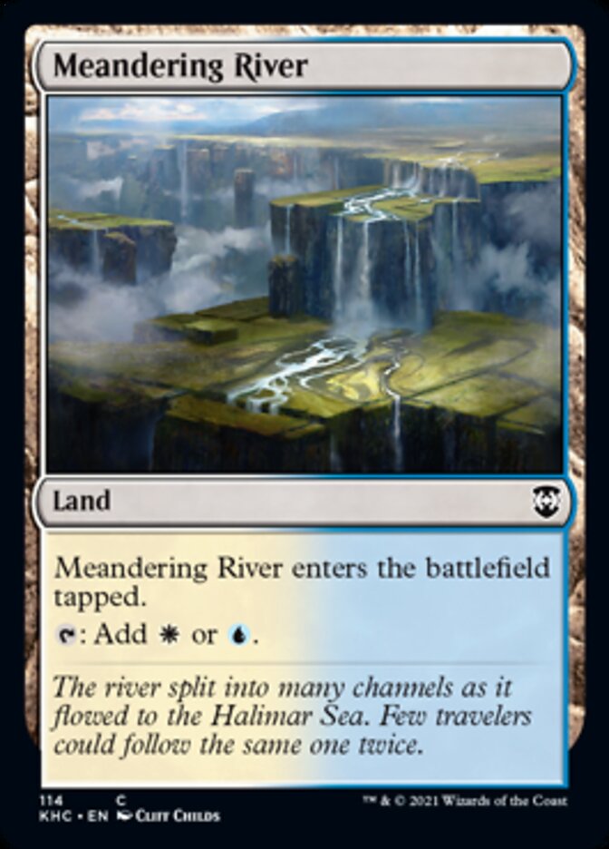 Meandering River [Kaldheim Commander] | Silver Goblin