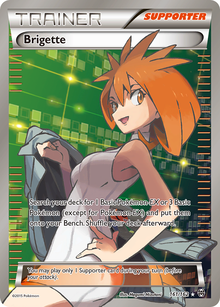 Brigette (161/162) [XY: BREAKthrough] | Silver Goblin