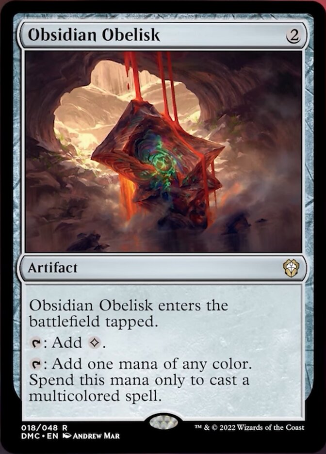 Obsidian Obelisk [Dominaria United Commander] | Silver Goblin