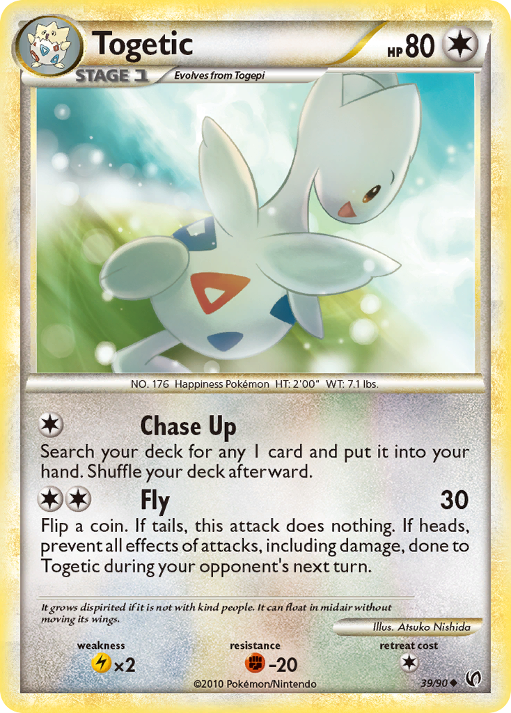 Togetic (39/90) [HeartGold & SoulSilver: Undaunted] | Silver Goblin