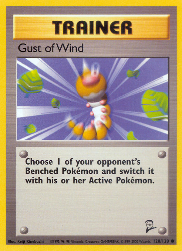 Gust of Wind (120/130) [Base Set 2] | Silver Goblin