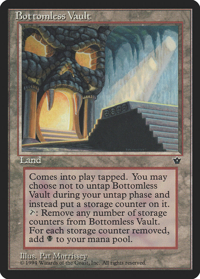 Bottomless Vault [Fallen Empires] | Silver Goblin