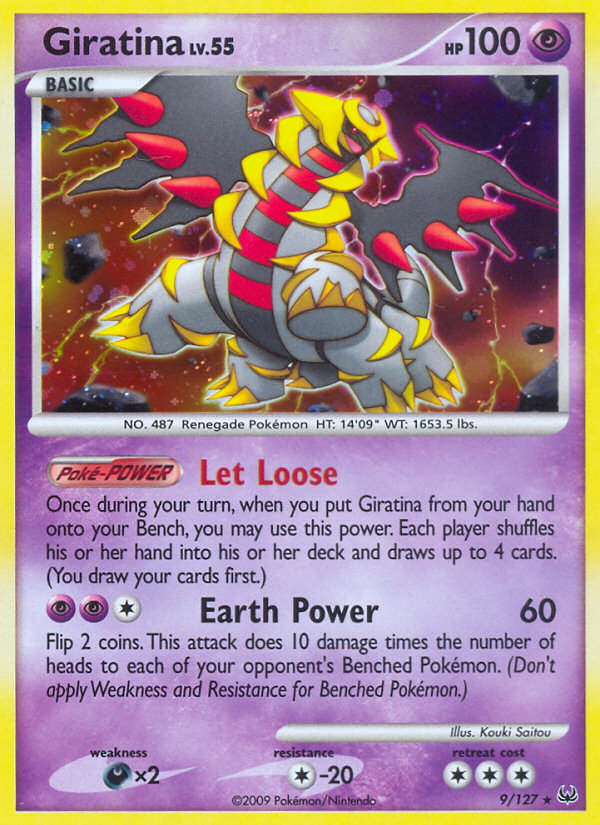 Giratina (9/127) [Platinum: Base Set] | Silver Goblin