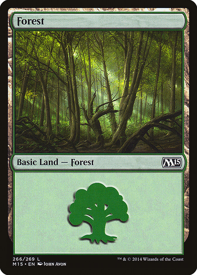 Forest (266) [Magic 2015] | Silver Goblin