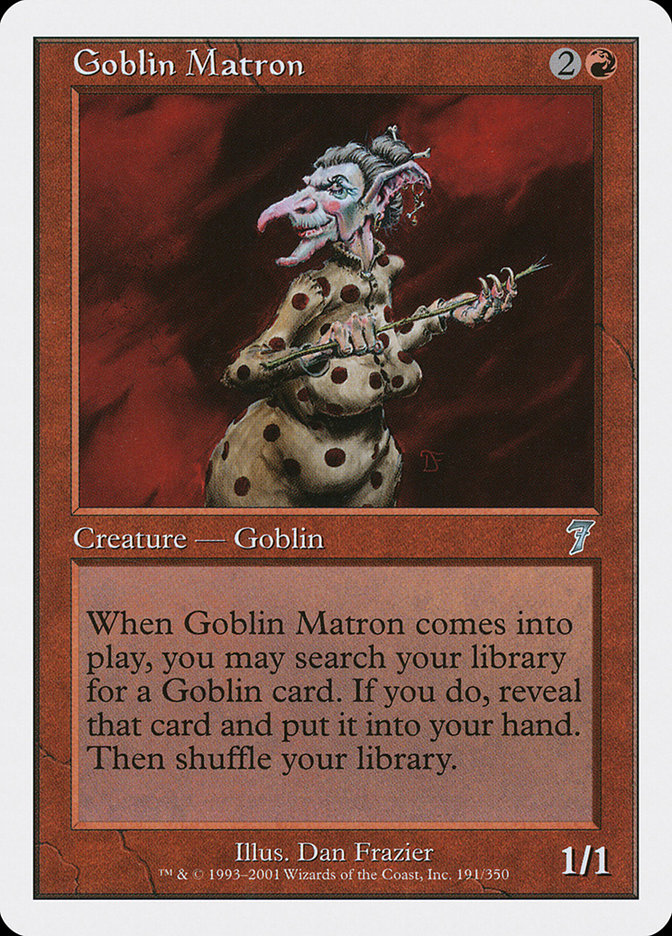 Goblin Matron [Seventh Edition] | Silver Goblin