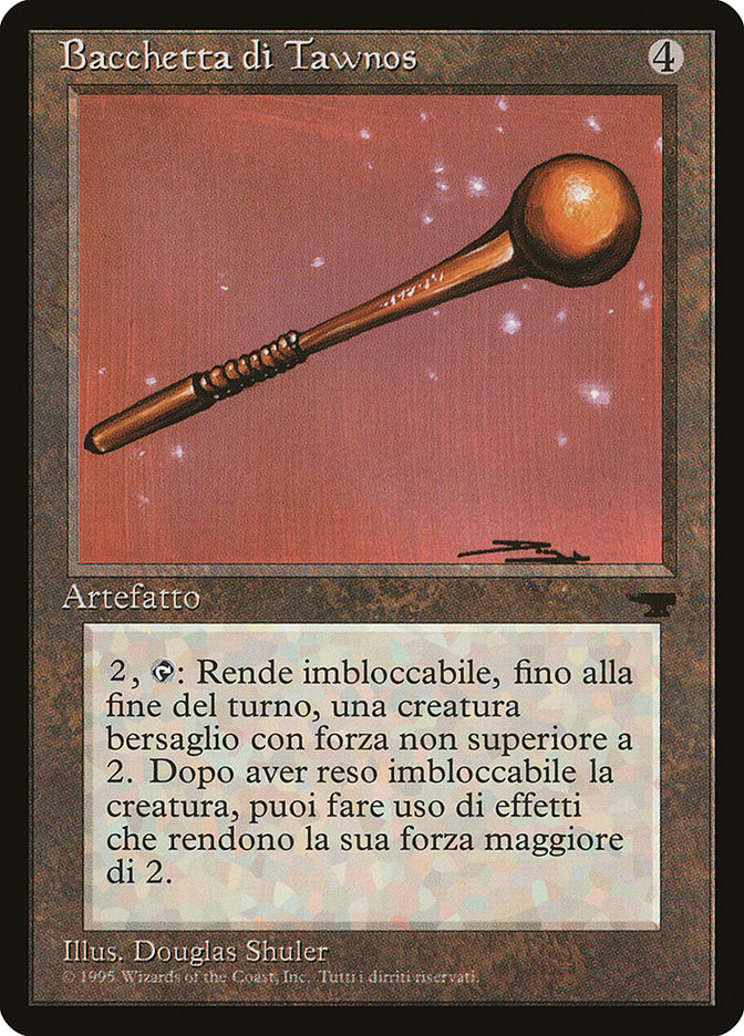 Tawnos's Wand (Italian) - "Bacchetta di Tawnos" [Rinascimento] | Silver Goblin