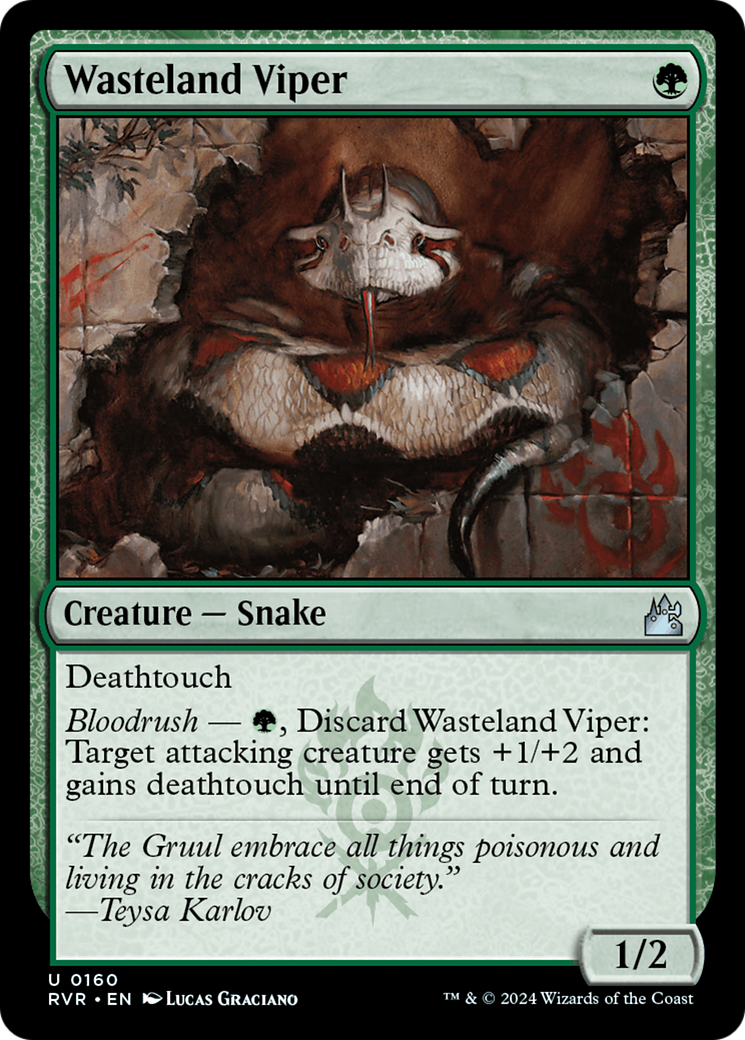 Wasteland Viper [Ravnica Remastered] | Silver Goblin