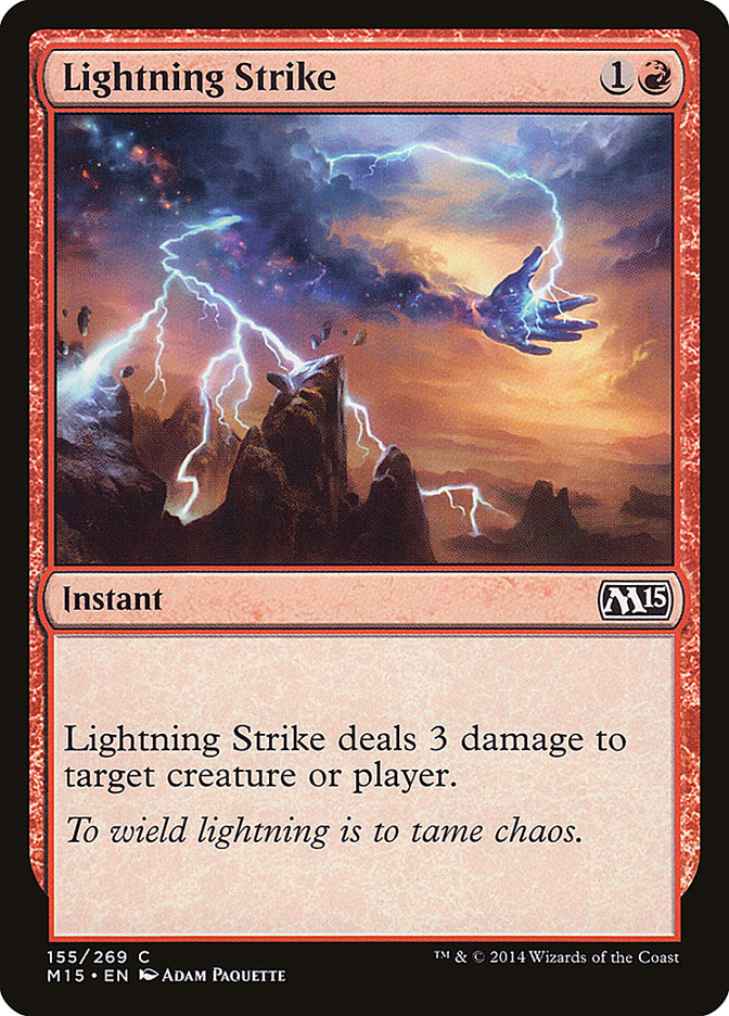 Lightning Strike [Magic 2015] | Silver Goblin