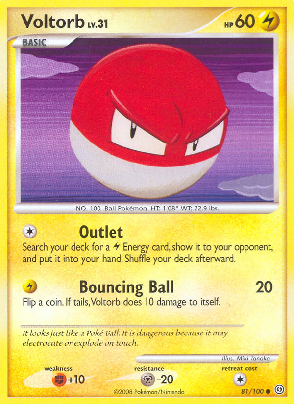 Voltorb (81/100) [Diamond & Pearl: Stormfront] | Silver Goblin