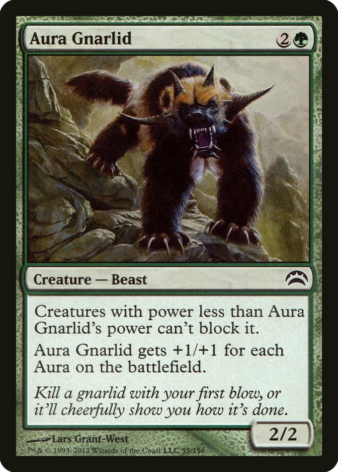 Aura Gnarlid [Planechase 2012] | Silver Goblin