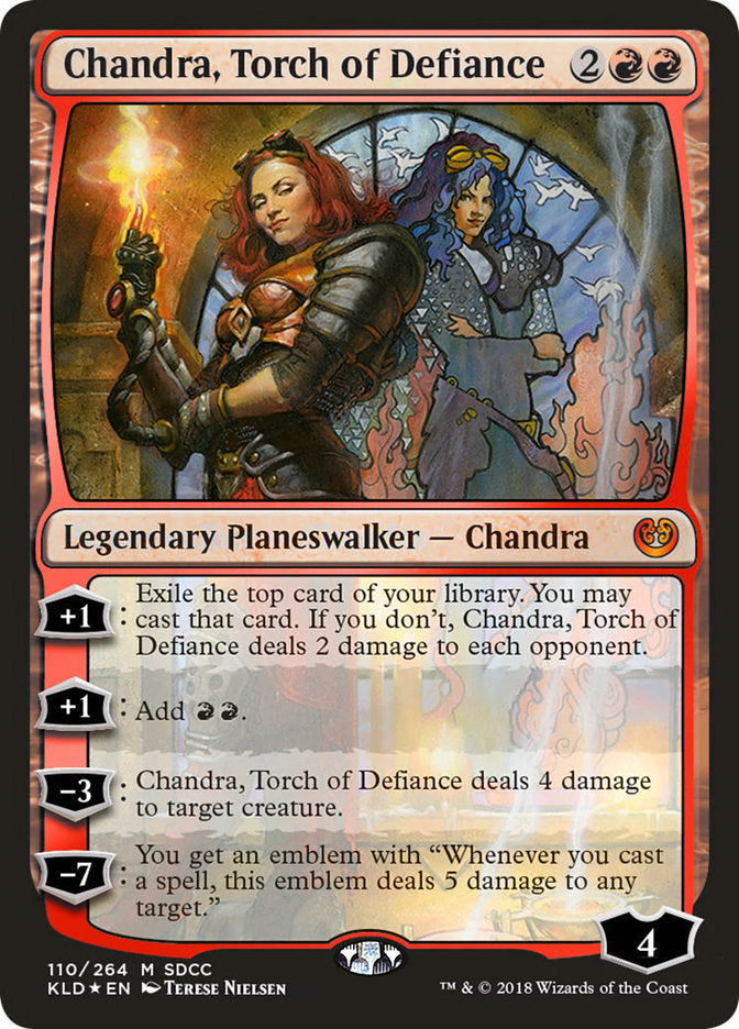 Chandra, Torch of Defiance [San Diego Comic-Con 2018] | Silver Goblin