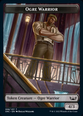 Ogre Warrior // Copy Double-Sided Token [Streets of New Capenna Tokens] | Silver Goblin