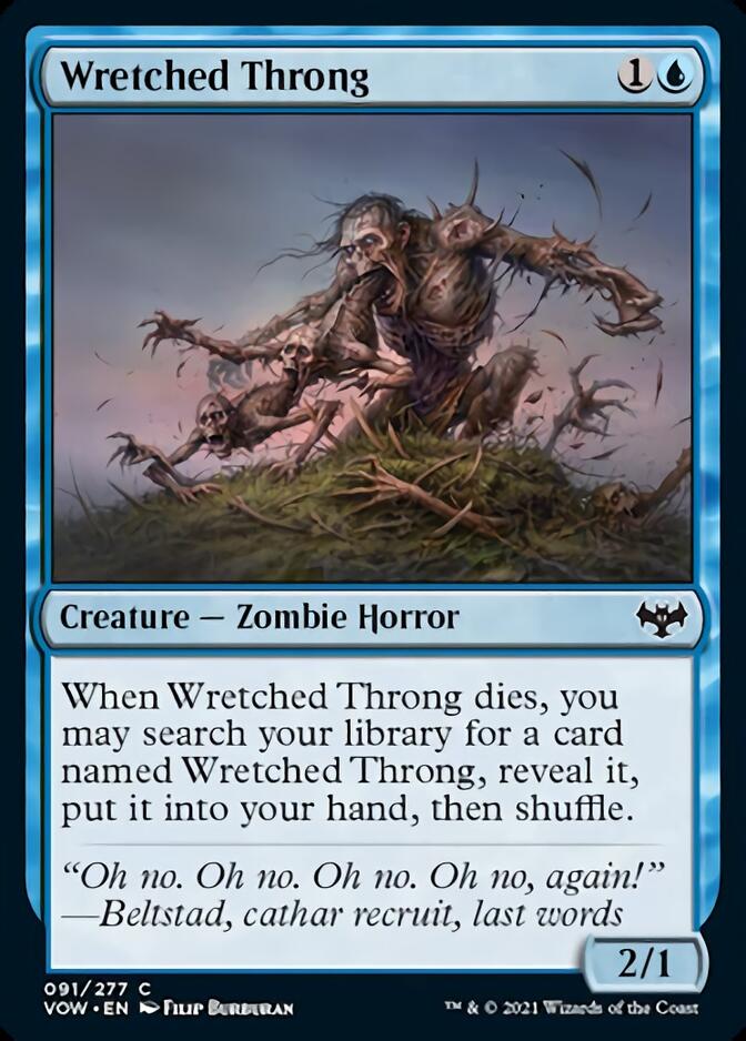 Wretched Throng [Innistrad: Crimson Vow] | Silver Goblin