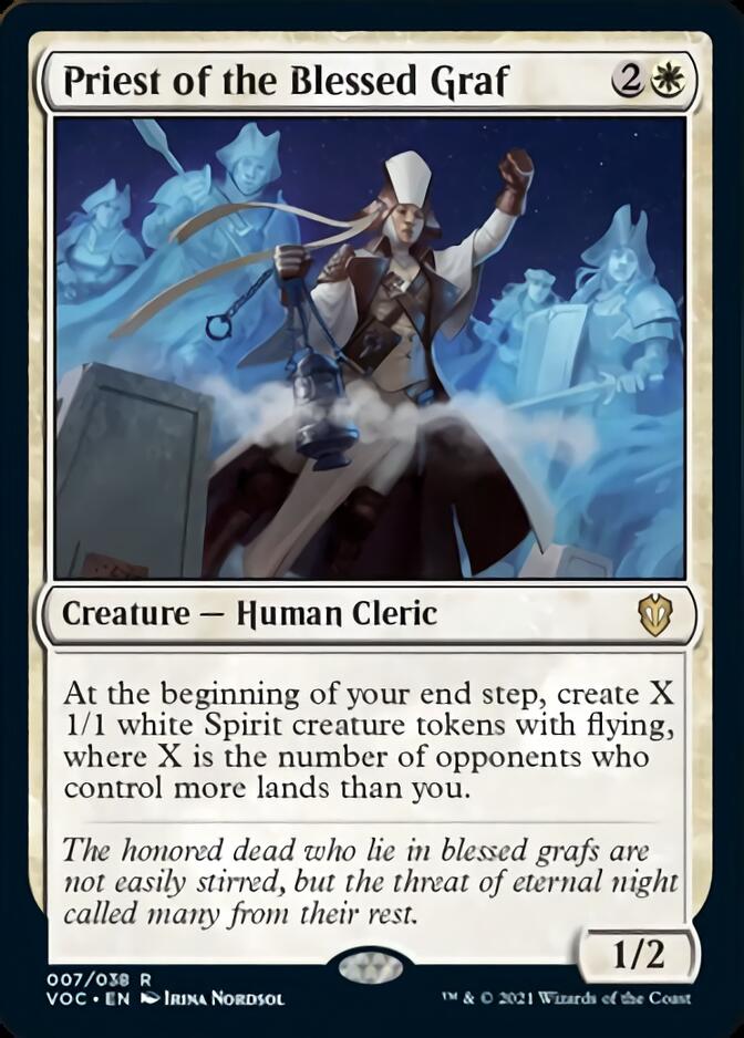 Priest of the Blessed Graf [Innistrad: Crimson Vow Commander] | Silver Goblin