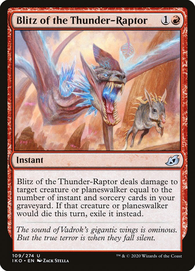 Blitz of the Thunder-Raptor [Ikoria: Lair of Behemoths] | Silver Goblin