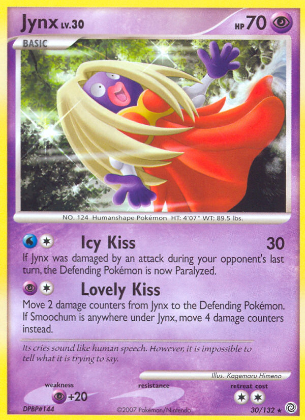 Jynx (30/132) [Diamond & Pearl: Secret Wonders] | Silver Goblin