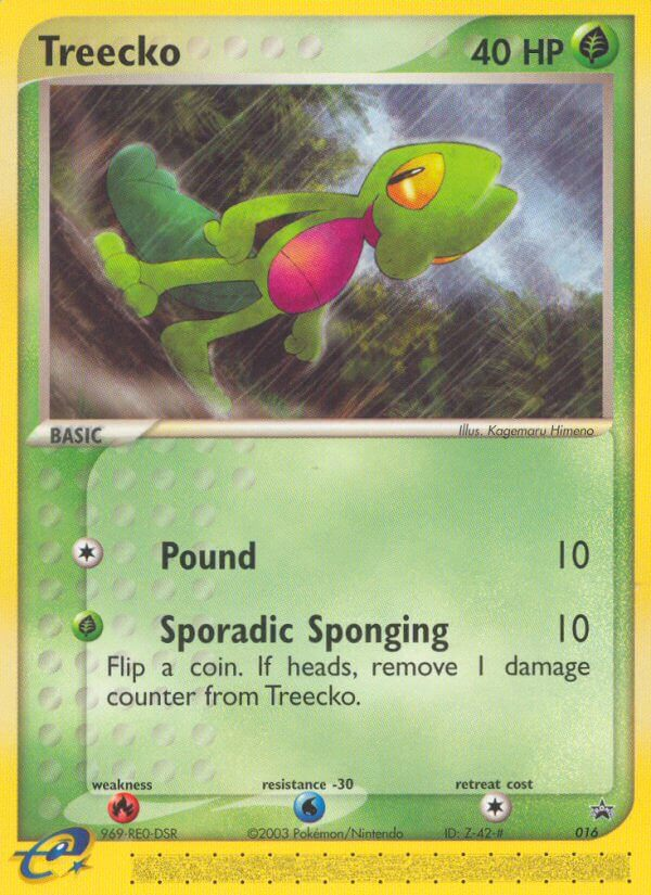 Treecko (016) [Nintendo: Black Star Promos] | Silver Goblin