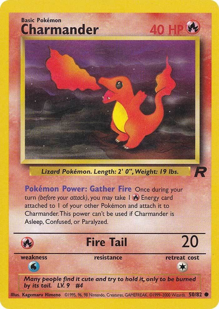 Charmander (50/82) [Team Rocket Unlimited] | Silver Goblin